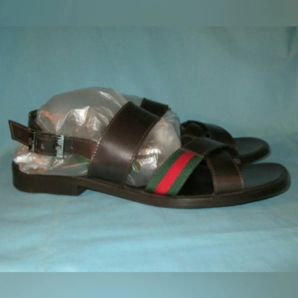 Vintage Gucci Sandals Size 12D From the Tom Ford Era - Picture 3 of 12